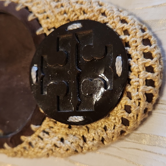 Crochet Tory Burch Reva flats 10M - Picture 4 of 6